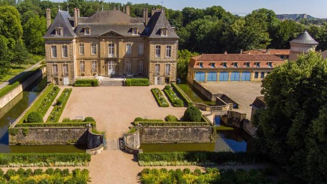 Château de la Grange - Vue aérienne