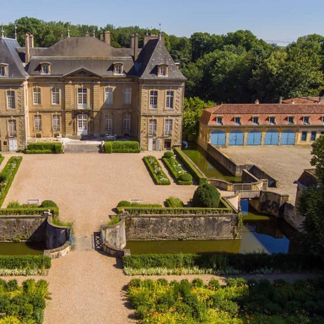 Château de la Grange - Vue aérienne