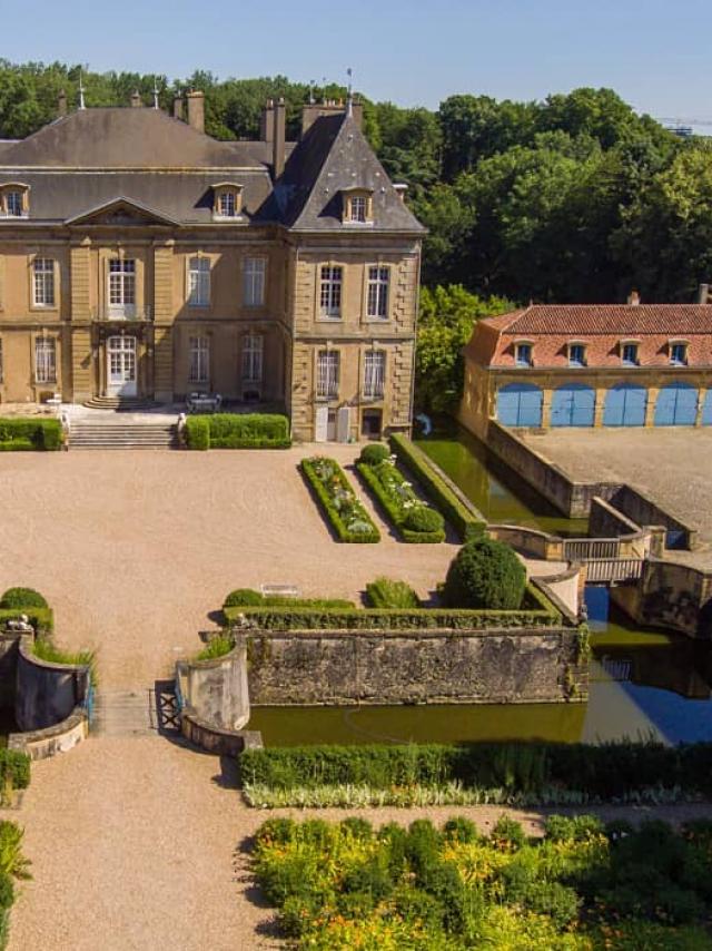 Château de la Grange - Vue aérienne