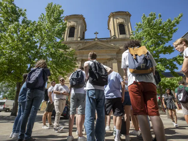 Visite Du Patrimoine Avec Des Correspondants Allemands