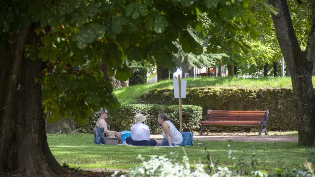 Pique-nique au Parc Napoléon