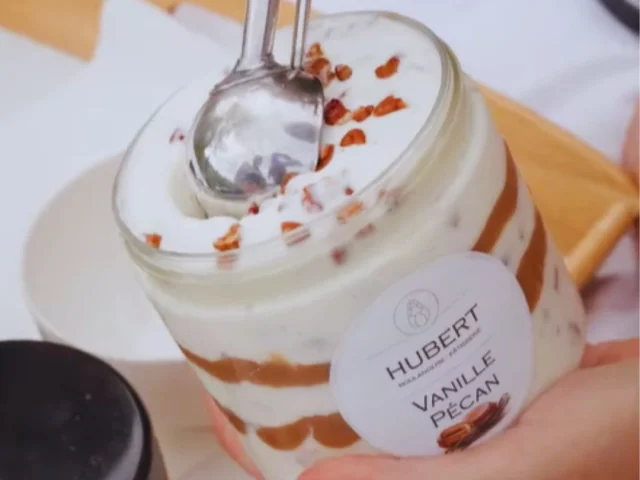 Glace de la boulangerie Hubert